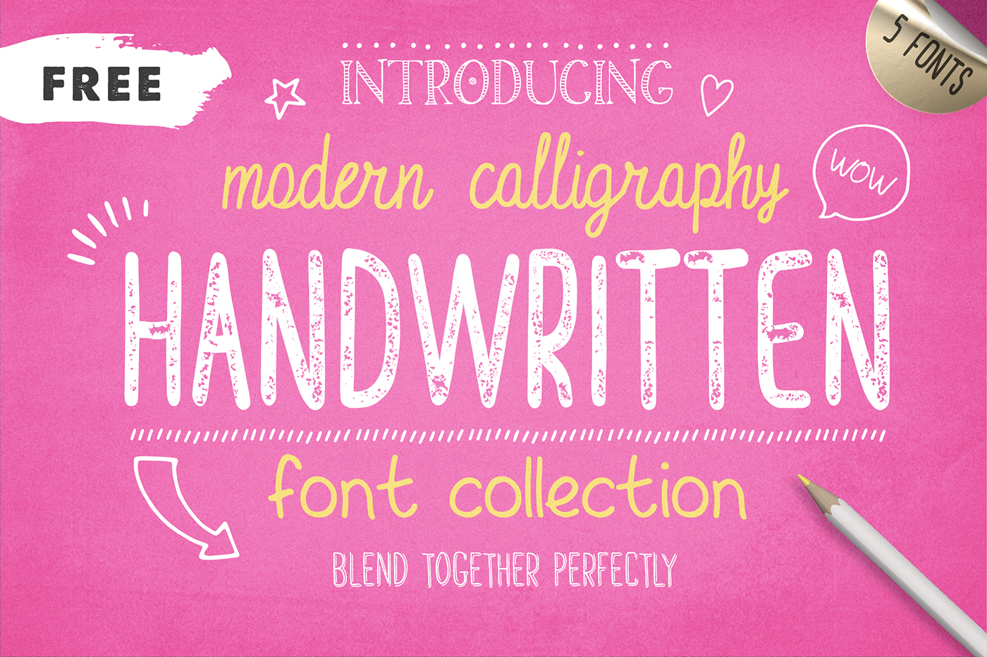 free lettering fonts